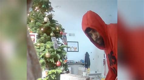 Burglar takes presents from under O.C. family's Christmas tree: video